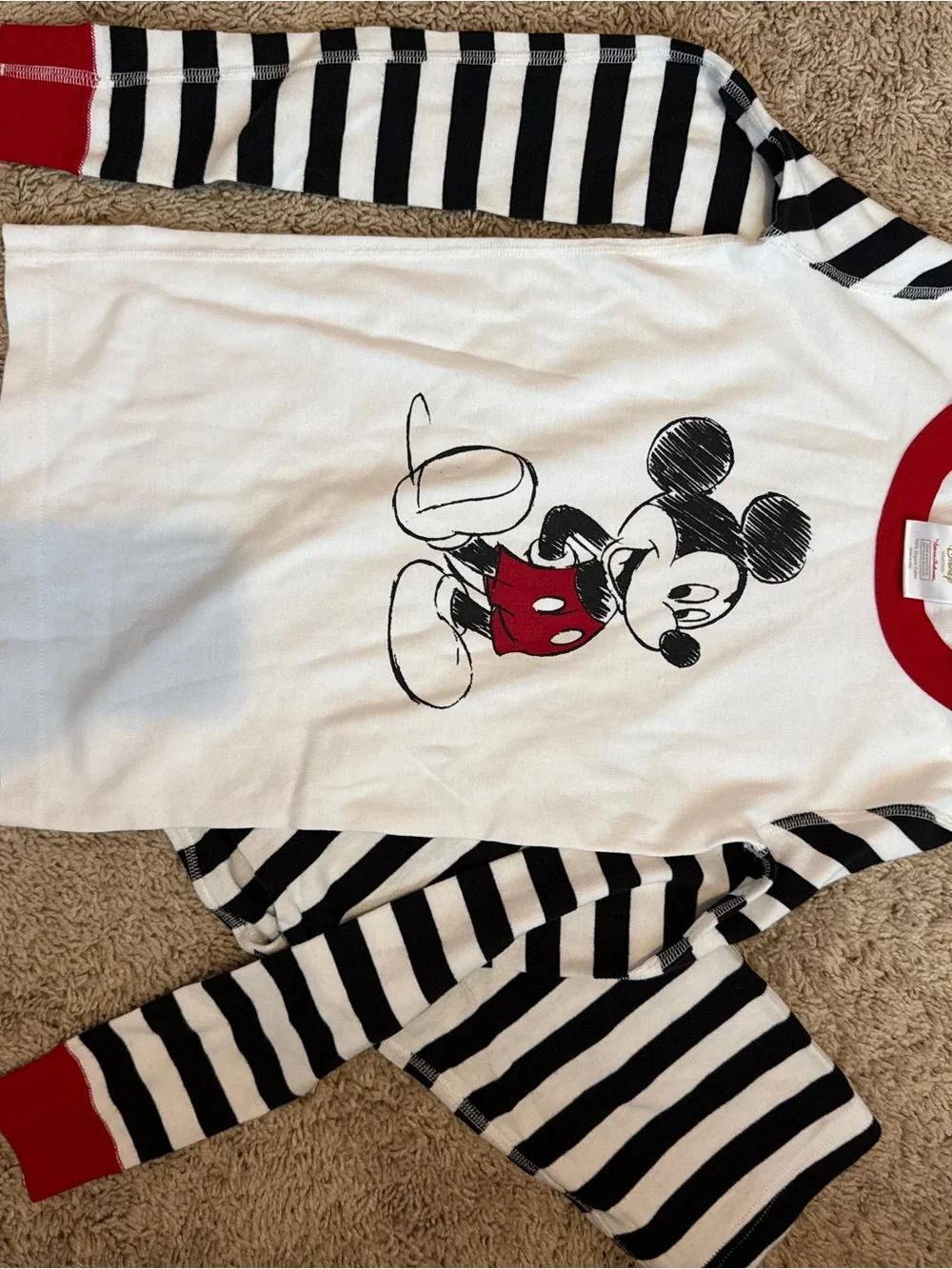 Hanna Andersson Disney Mickey Mouse HannaJams™ Pajama Set